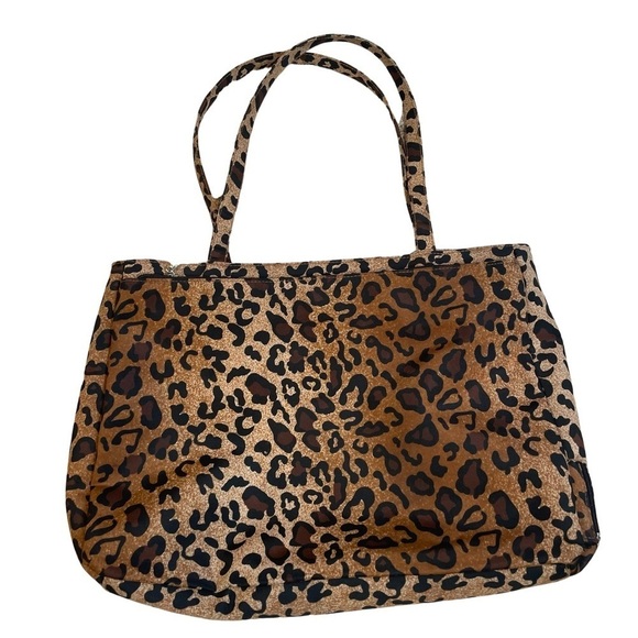 SIMPLY GO travel bag tote leopard handbag - Picture 2 of 5